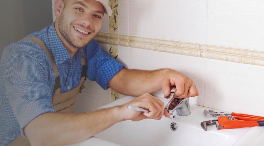 Faucet cartridge replacement in Eckert, CO